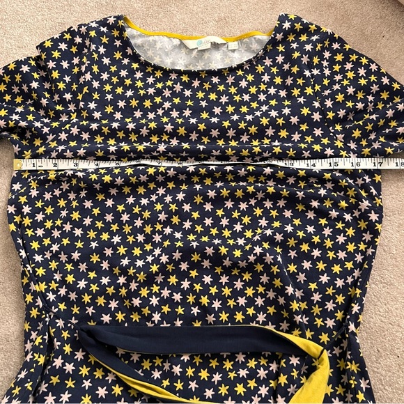 Boden Star Fawn Jersey Midi Dress 4R - Picture 12 of 14